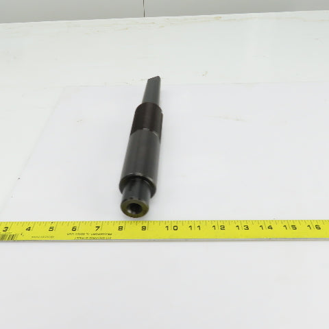 Slotting Cutter Arbor #4 Morse Taper 3/8-16 TPI 12-7/8" OAL