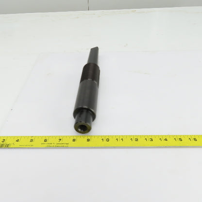 Slotting Cutter Arbor #4 Morse Taper 3/8-16 TPI 12-7/8" OAL
