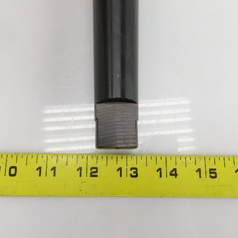 Slotting Cutter Arbor #4 Morse Taper 3/8-16 TPI 12-7/8" OAL