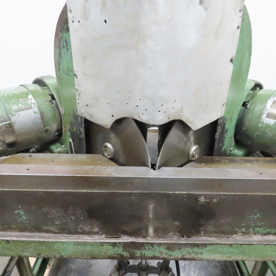 Sampson Model MN 12" Double 45° Miter Saw 1-1/2Hp 208-230/460V 3Ph