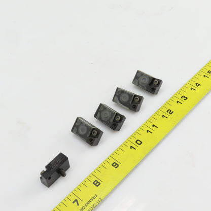 FR658 Indexable Grooving & Parting Carbide Insert Holder 1.145" L 0.635" W Lot/5
