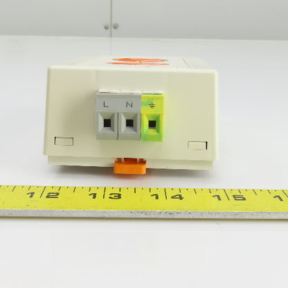 Phoenix Contact EM-DUO 120/15/IG Rail-Mounted Dual Power Outlet 120VAC 15A