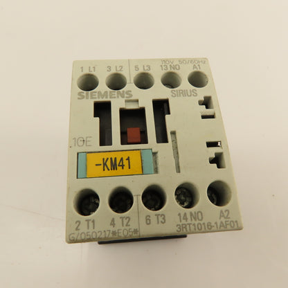 Siemens 3RT1016-1AF01 600V 20A Contactor Relay 110V Coil