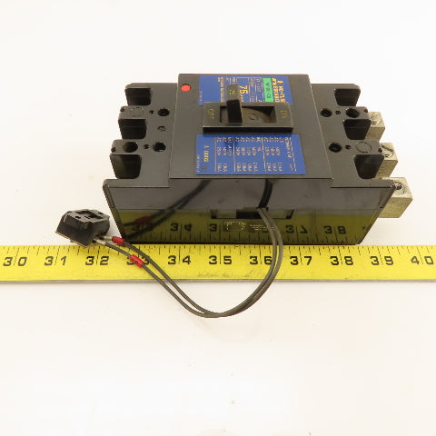 Siemens NF100CF 75A 600V Circuit Breaker W/ Rotary Panel Operator Disconnect