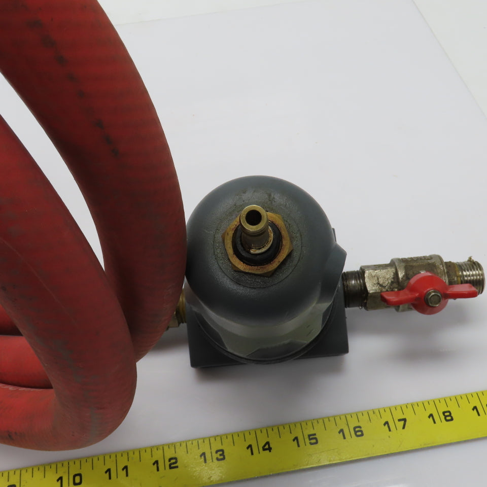 Atlas Copco 2901-0867-00 PDx 11 Inline Compressed Air Filter 84" Hose 232 PSI