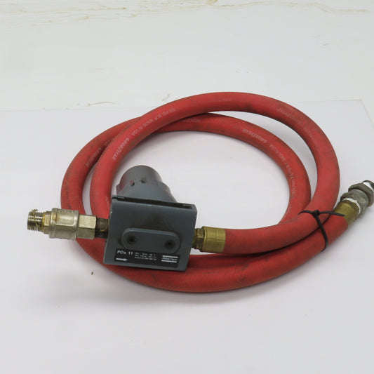 Atlas Copco 2901-0867-00 PDx 11 Inline Compressed Air Filter 84" Hose 232 PSI