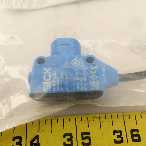 Sick HL18-P4B3BA SureSense Hybrid Photoelectric Sensor 1030VDC