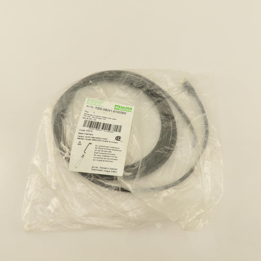 Murr Elektronik 7000-08041-6100300 M8 Female Straight Cable Flying Lead 3M