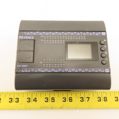 Keyence KV40DT PLC Base Unit 24 Input 16 Sink Output 24DC Type