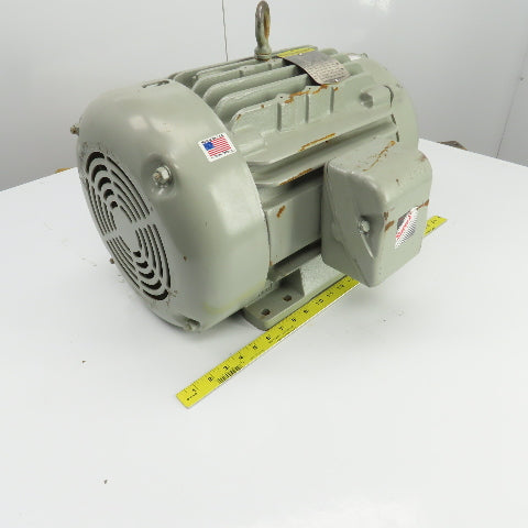 Baldor Super E 7.5HP AC Electric Motor 460V 3PH 8.9A 1750RPM 256UC Frame