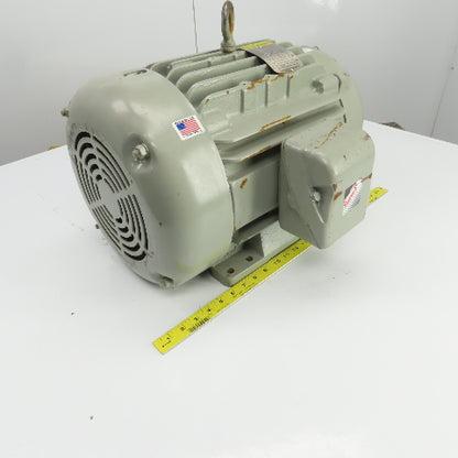 Baldor Super E 7.5HP AC Electric Motor 460V 3PH 8.9A 1750RPM 256UC Frame