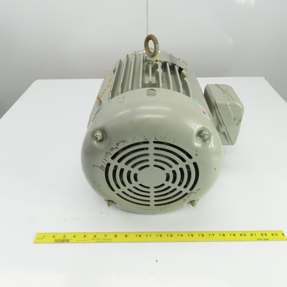 Baldor Super E 7.5HP AC Electric Motor 460V 3PH 8.9A 1750RPM 256UC Frame