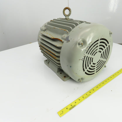 Baldor Super E 7.5HP AC Electric Motor 460V 3PH 8.9A 1750RPM 256UC Frame