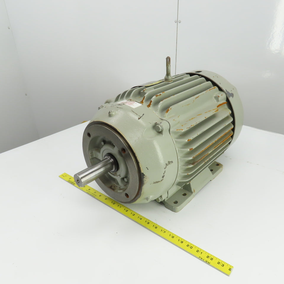 Baldor Super E 7.5HP AC Electric Motor 460V 3PH 8.9A 1750RPM 256UC Frame