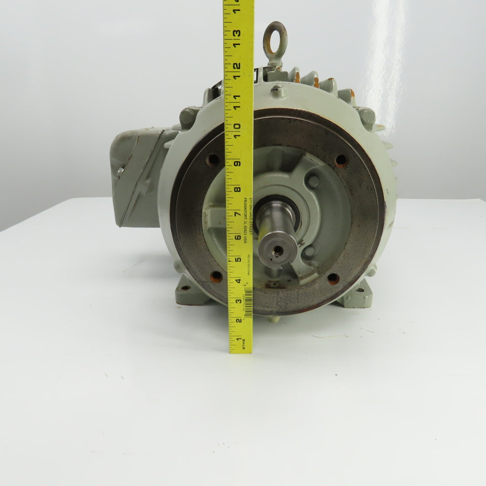 Baldor Super E 7.5HP AC Electric Motor 460V 3PH 8.9A 1750RPM 256UC Frame