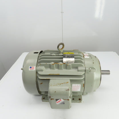 Baldor Super E 7.5HP AC Electric Motor 460V 3PH 8.9A 1750RPM 256UC Frame
