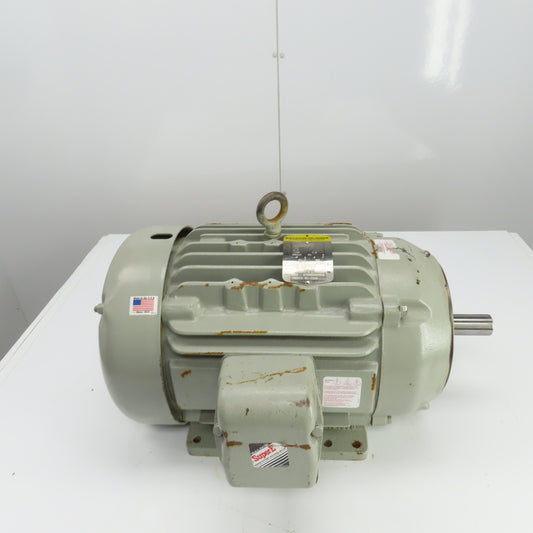 Baldor Super E 7.5HP AC Electric Motor 460V 3PH 8.9A 1750RPM 256UC Frame