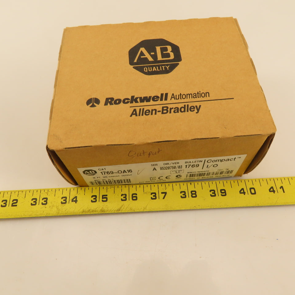 Allen Bradley 1769-OA16 16 Pt 120/240VAC Output Module NIB Sealed F/W Rev. 3.1