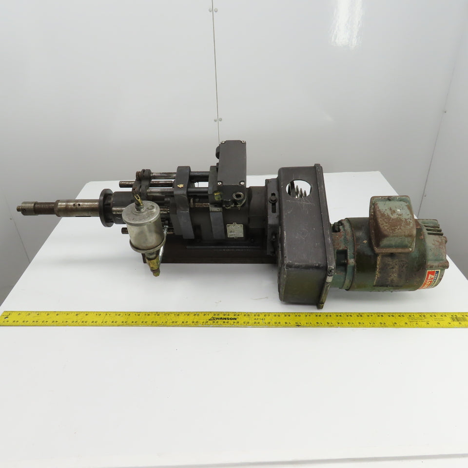 Hause Holomatic 7204 3Ph 208-220/480 2HP Lead Screw Tapping Head 2" Stroke