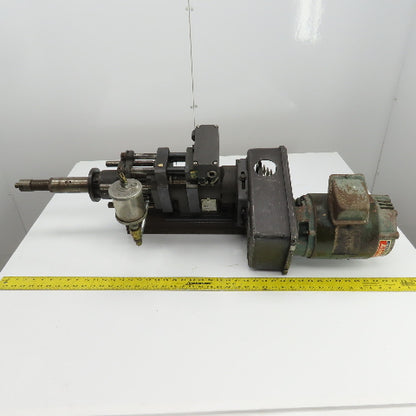 Hause Holomatic 7204 3Ph 208-220/480 2HP Lead Screw Tapping Head 2" Stroke