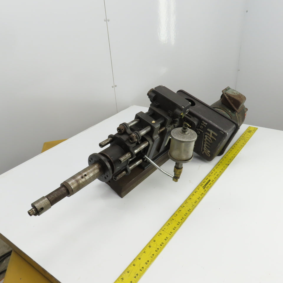 Hause Holomatic 7204 3Ph 208-220/480 2HP Lead Screw Tapping Head 2" Stroke