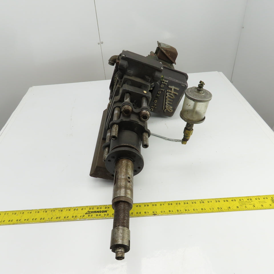 Hause Holomatic 7204 3Ph 208-220/480 2HP Lead Screw Tapping Head 2" Stroke
