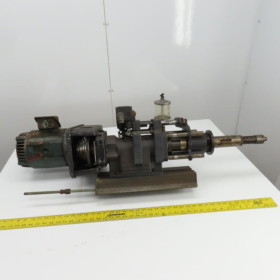 Hause Holomatic 7204 3Ph 208-220/480 2HP Lead Screw Tapping Head 2" Stroke