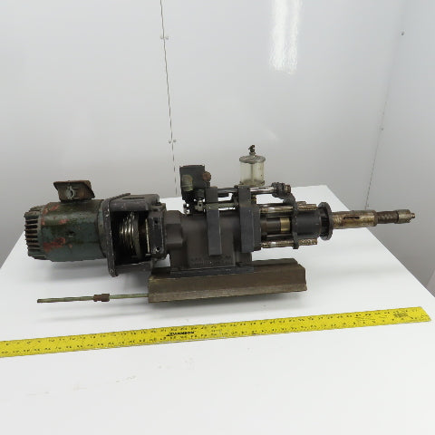 Hause Holomatic 7204 3Ph 208-220/480 2HP Lead Screw Tapping Head 2" Stroke