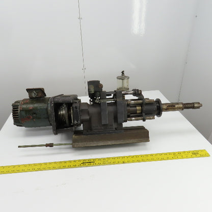 Hause Holomatic 7204 3Ph 208-220/480 2HP Lead Screw Tapping Head 2" Stroke