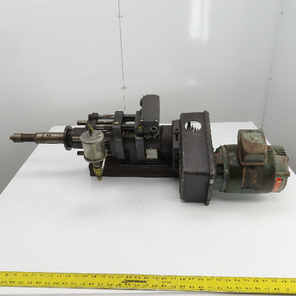 Hause Holomatic 7204 3Ph 208-220/480 2HP Lead Screw Tapping Head 2" Stroke