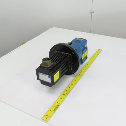 Emerson NH015A949-1 240VAC 1.01HP Servo Motor W/Right Angle Gearbox 15:1 Ratio