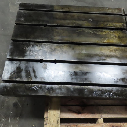 Mazak Work Holding T-Slot Table Bed 68-3/8"x29-1/2" From a AJV Boring Machine