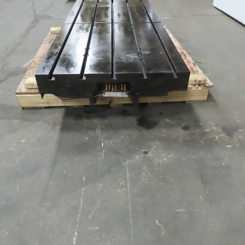 Mazak Work Holding T-Slot Table Bed 68-3/8"x29-1/2" From a AJV Boring Machine