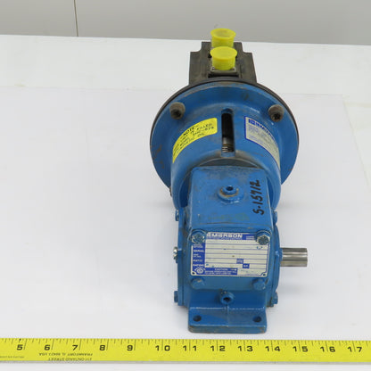Emerson MH015A947:1 1.01HP Servo Motor W/Right Angle Gear Reducer 15:1 Ratio