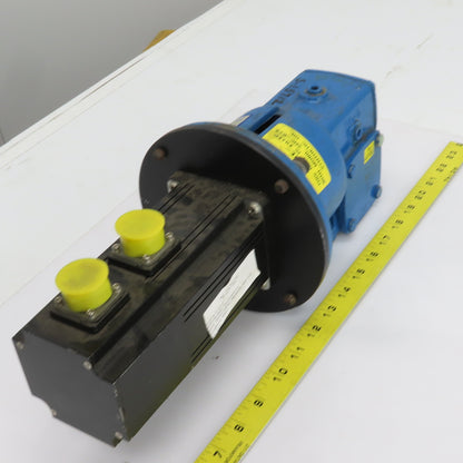 Emerson MH015A947:1 1.01HP Servo Motor W/Right Angle Gear Reducer 15:1 Ratio
