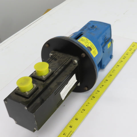 Emerson MH015A947:1 1.01HP Servo Motor W/Right Angle Gear Reducer 15:1 Ratio
