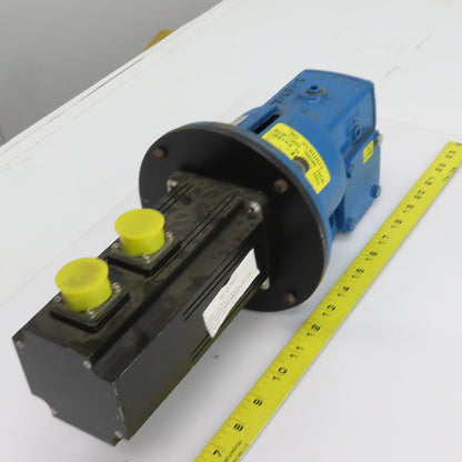 Emerson MH015A947:1 1.01HP Servo Motor W/Right Angle Gear Reducer 15:1 Ratio