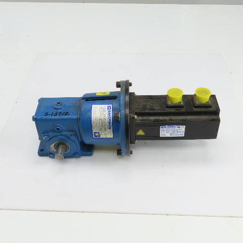 Emerson MH015A947:1 1.01HP Servo Motor W/Right Angle Gear Reducer 15:1 Ratio