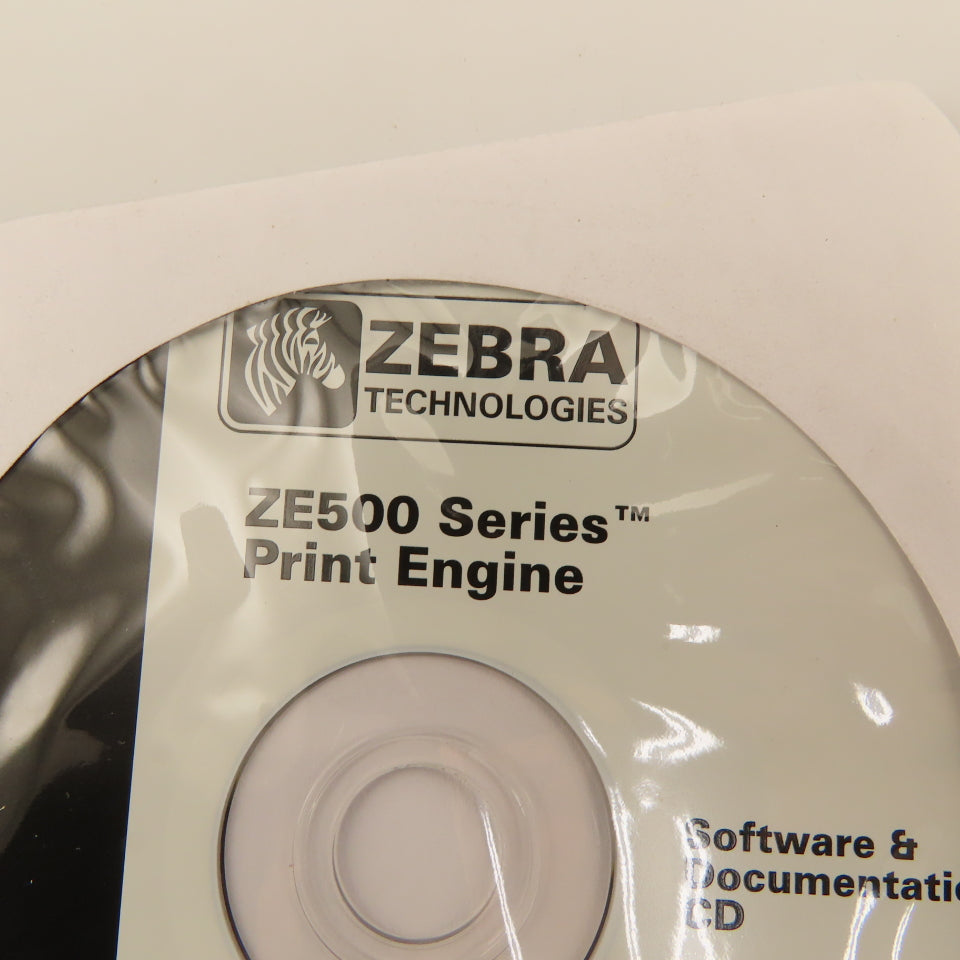 Zebra P1049831-003 ZE500 Series Print Engine Software & Documentation CD