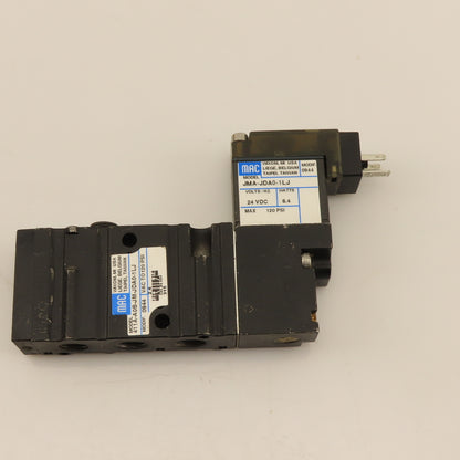 MAC 411A-A0B-JM-JDA0-1LJ 5/2 Position Pneumatic Solenoid Valve 24VDC Coil