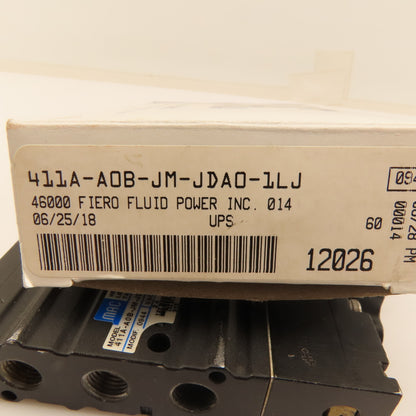 MAC 411A-A0B-JM-JDA0-1LJ 5/2 Position Pneumatic Solenoid Valve 24VDC