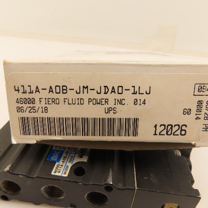 MAC 411A-A0B-JM-JDA0-1LJ 5/2 Position Pneumatic Solenoid Valve 24VDC