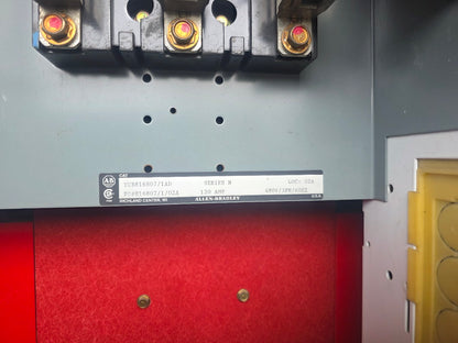 Allen Bradley 600V 800A Capacity Modular Motor Starter Enclosure 90"x55"x20"