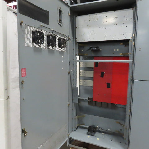 Allen Bradley 600V 800A Capacity Modular Motor Starter Enclosure 90"x55"x20"