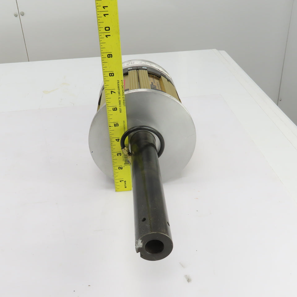 JRC Q1117 6" Diam Expandable Air Web Tensioning Chuck  3-7/8" Leafs 80 PSI