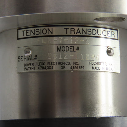 Dover Flexco FLN-7-12-6 Flange Mounted Tension Transducer