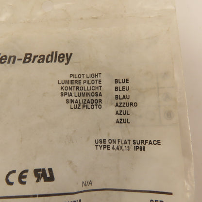 Allen Bradley 800FP-P6 Blue Pilot Light