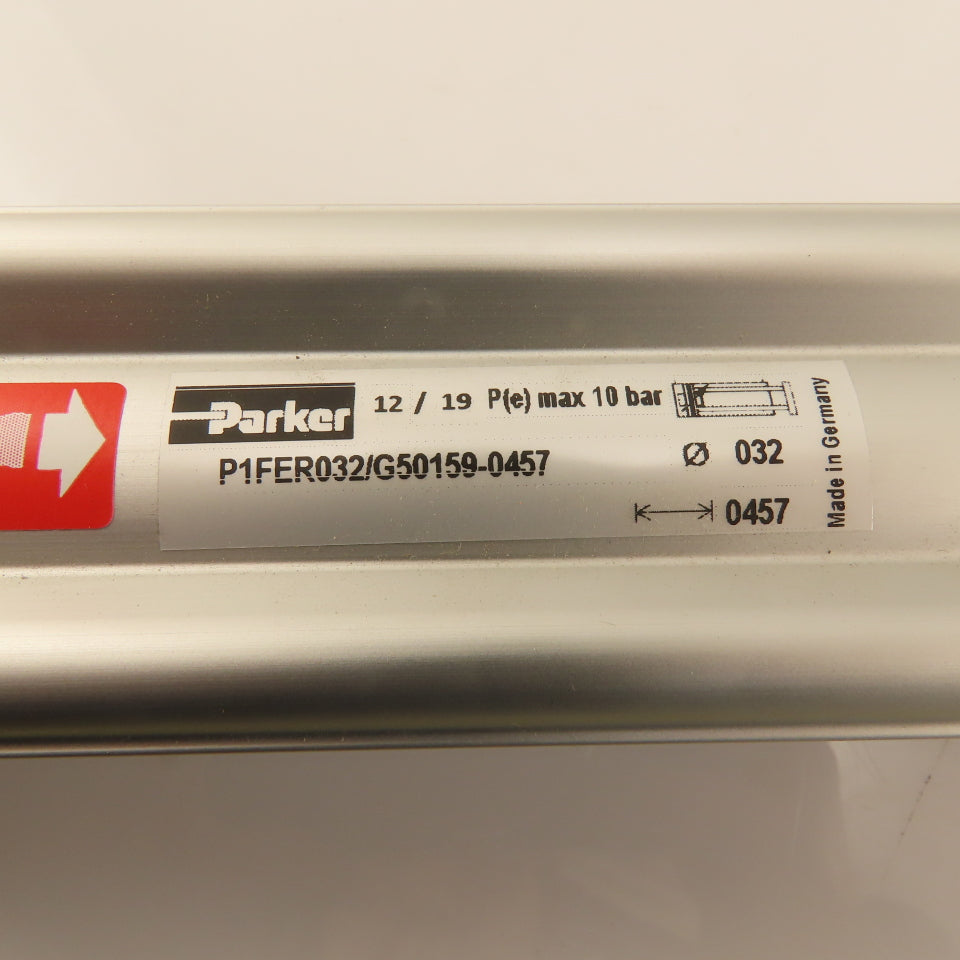 Parker P1FER032/G50159-0457 Twin Rod Guided Air Cylinder 32mm x 457mm Stroke