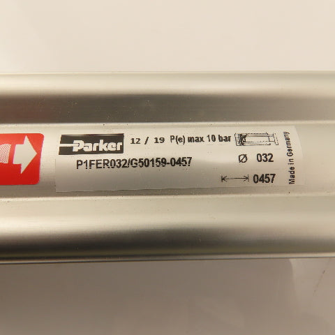 Parker P1FER032/G50159-0457 Twin Rod Guided Air Cylinder 32mm x 457mm Stroke