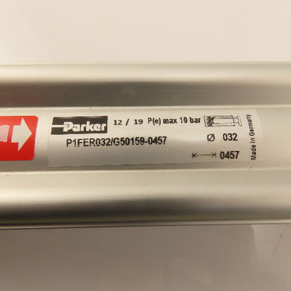 Parker P1FER032/G50159-0457 Twin Rod Guided Air Cylinder 32mm x 457mm Stroke